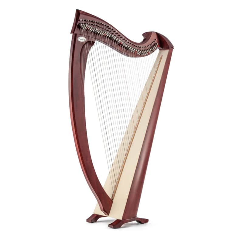 Salvi Una Lever Harp - Mahogany