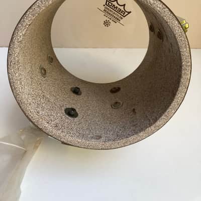 Immagine Vintage japan Maya Tama 1980s rare drum concert tom 6"x5.5" gold with Remo head Zola - 10