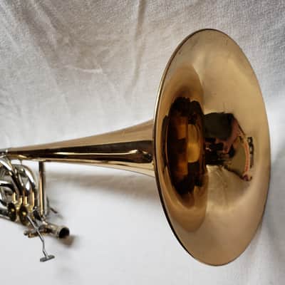 Olds Custom Crafted P-24G Bass Trombone - Double Independent Triggers image 8