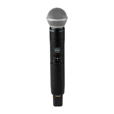 Shure SLXD24D+/58 Dual Wireless System with 2 SLXD2+/58 Handheld Transmitters image 3
