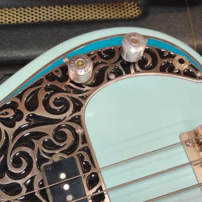 Greco Mercury Bass 1977 Daphne Blue Refin image 14