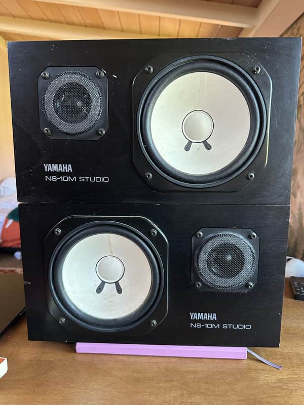 Yamaha NS-10M (Pair) 1980s - Black image 1