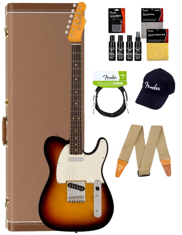 Fender American Vintage II 1963 Telecaster - 3-Color Sunburst w/ Cleaning Kit image 1