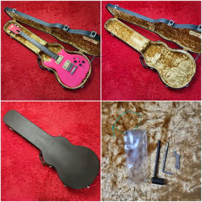 1980's Kawai F-V (F-I Jr) - Neon Pink "Cherry" Fruits Color Series - All Original With Original Hardcase - Made in Japan MIJ image 25