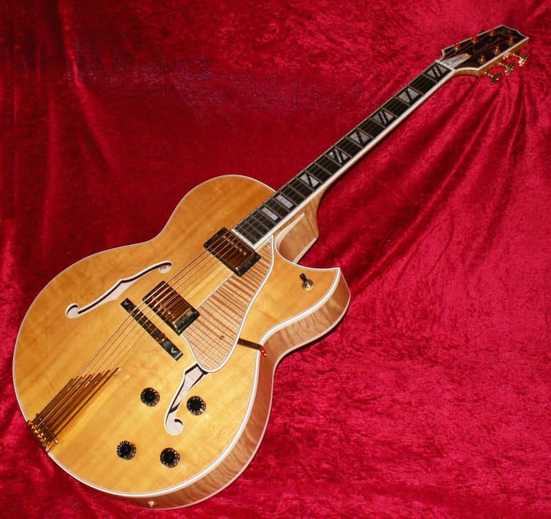 Heritage Super Kenny Burrell 2003 like Gibson Super 400 blonde image 1