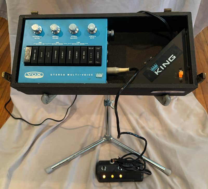 VOX-King Stereo Multi-Voice 1968 - Black Tolex image 1