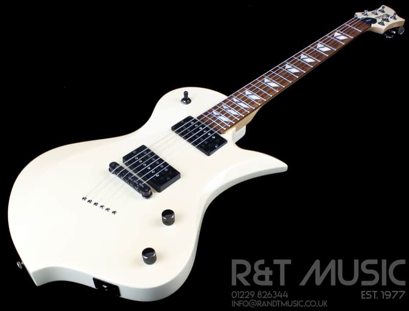 Fernandes Ravelle X Electric Guitar in Ivory | Reverb