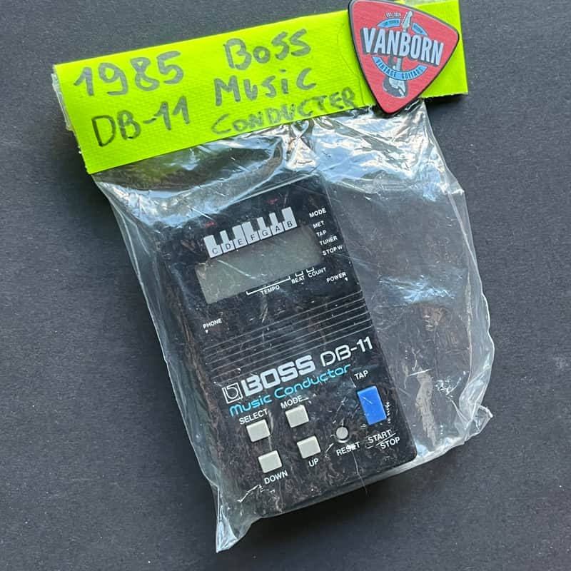 RARE 1985 Boss DB-11 Music Conductor (Metronome, Tap, Tuner, and Stop Watch / Timer) image 1