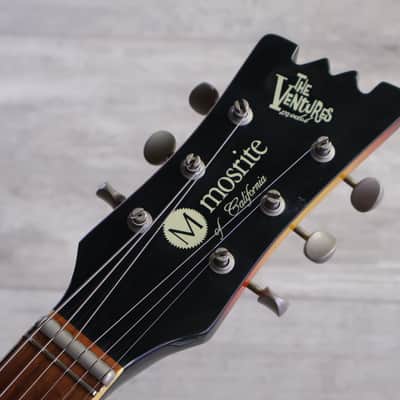 2000's Mosrite "1963" Reissue Ventures Model w/Moseley Tremolo (Sunburst) image 2