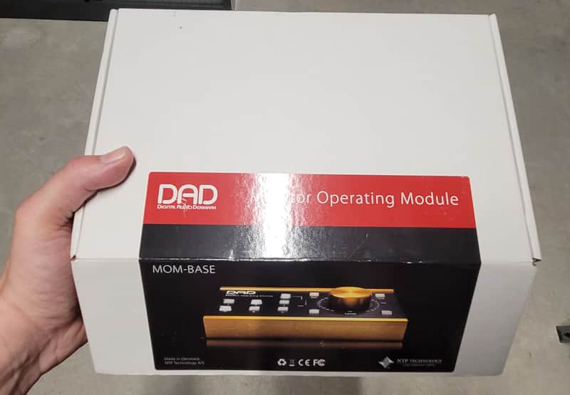 Digital Audio Denmark DAD-MOM Monitor Operating Module 2020 - black image 1