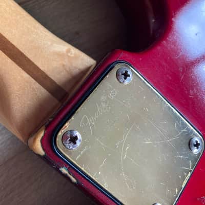 Fender Precision Special 1980 - red image 6