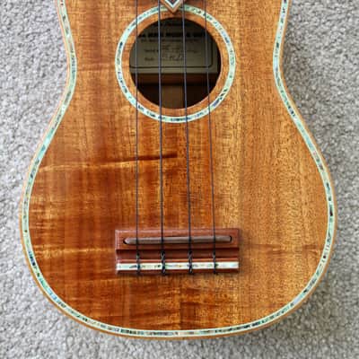 Brand New Maui Music Peter Lieberman Koa Deluxe Soprano Ukulele W/ Carrying Case image 5