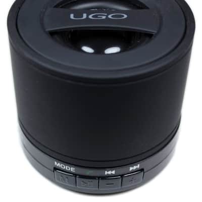 New Ugo Black Portable Bluetooth Speaker w/ SD Card Radio Speaker Wireless image 2