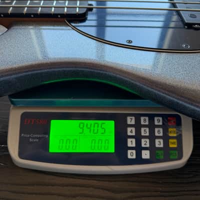 Ernie Ball Music Man Dark Ray 4 Bass Guitar - Starry Night image 11