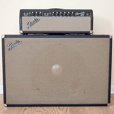 Fender Black Panel Showman 15 2-Channel 85-Watt 1x15" Piggyback Guitar Amp 1963 - 1967