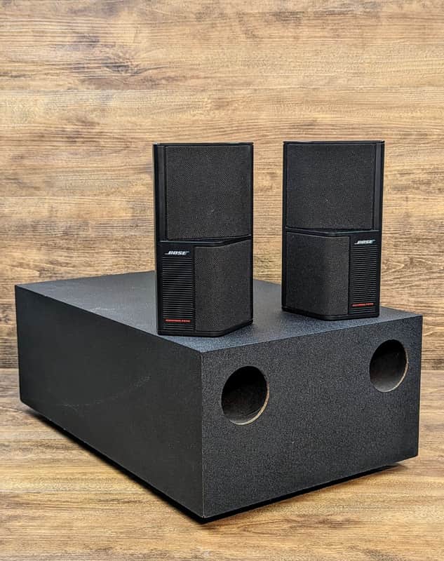 Bose SE-5/ 2.1 Passive Subwoofer Speaker System/ Excellent/ Make