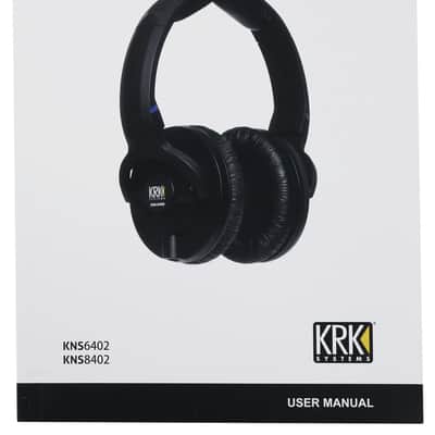 KRK KNS 6402 Closed-Back Studio Recording Tracking Editing Mixing Headphones image 6
