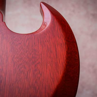 GIBSON USA Custom Shop '61 Les Paul SG Standard Reissue "VOS Faded Cherry" (2010) image 18