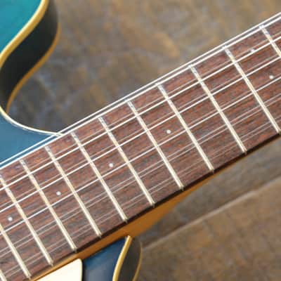 Vintage! 1967 Mosrite Celebrity XII 12-String Hollowbody Electric Guitar Blue + Case image 8