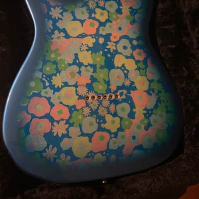 Fender TL-69 Telecaster MIJ 1983 - 2015 - Blue Flower image 3
