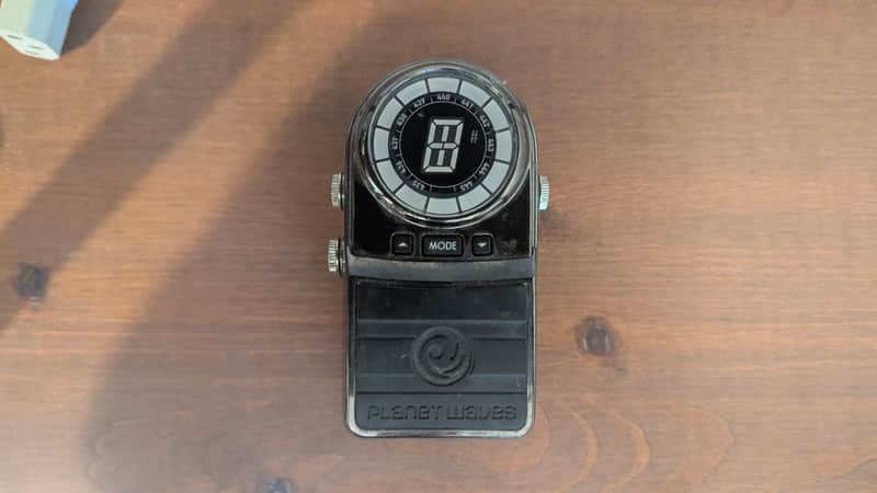 D’addario PalnetWaves PW-CT-10 tru-strobe chromatin pedal tuner image 1