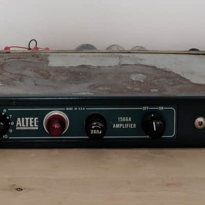 Altec 1566A Vintage Tube Microphone Preamp, Recapped/Fully Serviced 1960s Green image 1