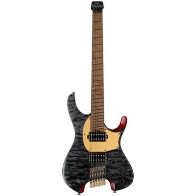 Ibanez Manuel Gardner Fernandes Electric Guitar (with Gig Bag), Obsidian Black image 3