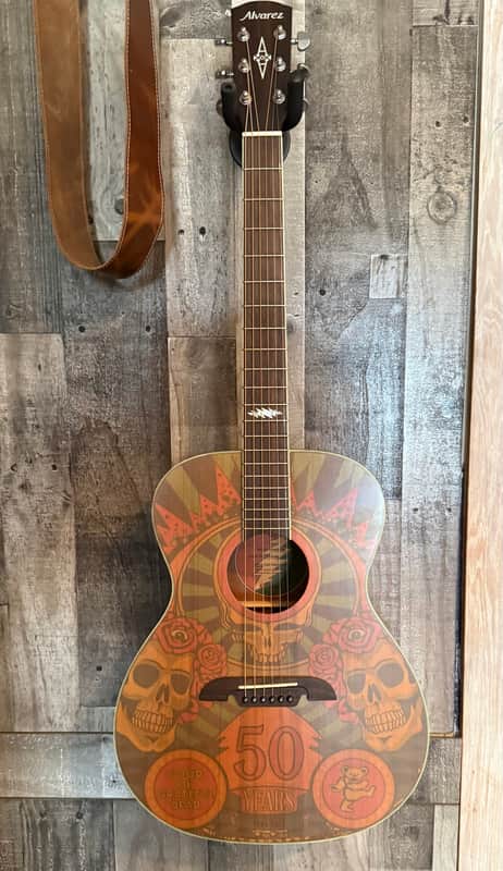 Alvarez AF65GD/M Grateful Dead 50th Anniversary | Reverb
