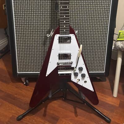 Gibson 67 flying v - Burgundy sparkle image 1