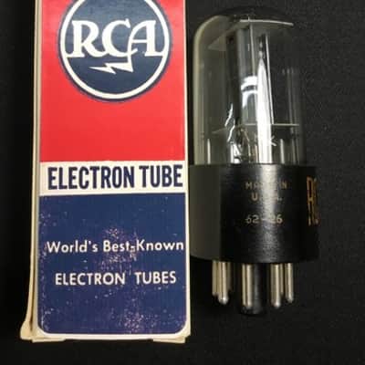 RCA 6SN7GTB Audio Amplifier RADIO VACUUM TUBE Tested Strong VINTAGE USA 6.2704-D image 2