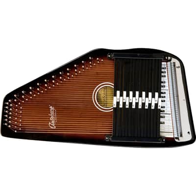 Oscar Schmidt OS15B 15-Chords Autoharp - Sunburst Gloss Finish image 2