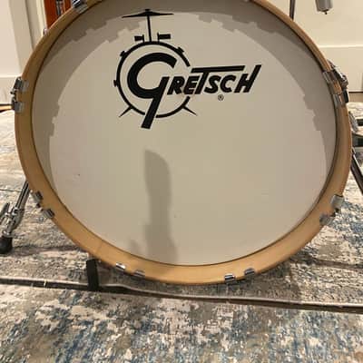 Gretsch Brooklyn Bop Kit (Jazz Sizes) 12/14/18/5x14 Satin Burnt Orange image 11