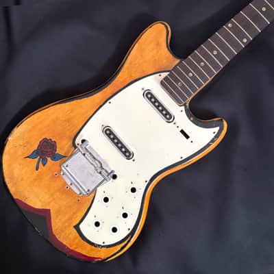 Gibson Kalamazoo KG-2 Texas Rose Project - Includes Pickguard, Tuners, Nut - Guild Surfliner Single Coil Pickups - Vintage Bridge Tailpiece - 1966 image 1