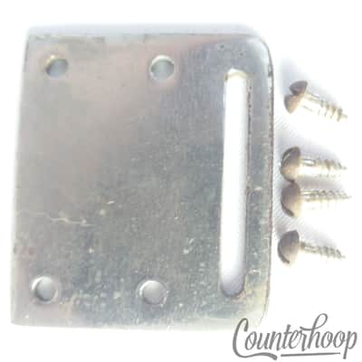 Leedy Snare Drum Marching Harness Mount Wood Hoop Nickel Attachment Vintage 10s image 1