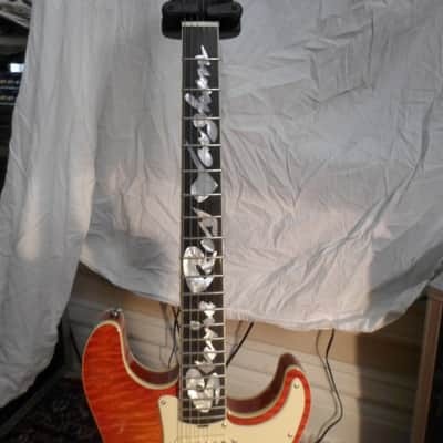 Hamiltone Custom Shop Stevie Ray Vaughan Curly Maple Guitar image 3