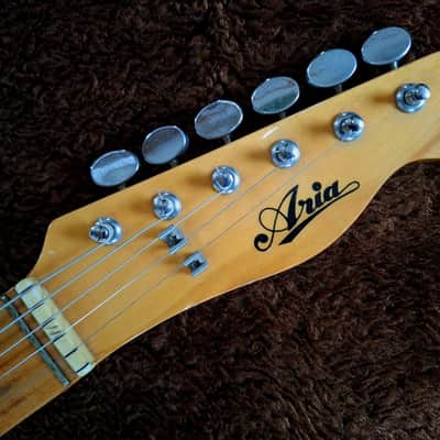 Stunning Vintage Aria Telecaster Thinline 1972-74 - Natural Made In Japan image 3