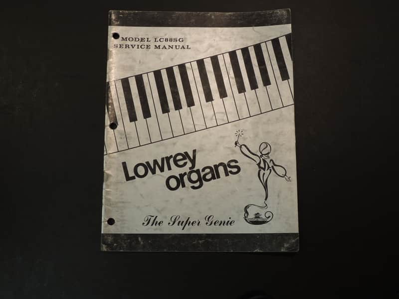 Lowrey Model LC88SG Service Manual
