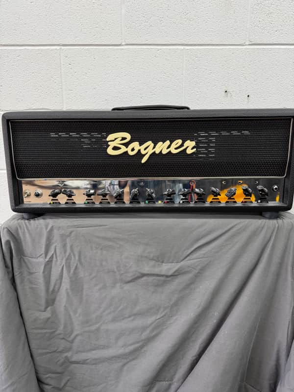 Bogner Ecstasy Classic 101B EL34 3-Channel 120-Watt Guitar Amp Head with Class A/AB Switch 2010s - Black image 1