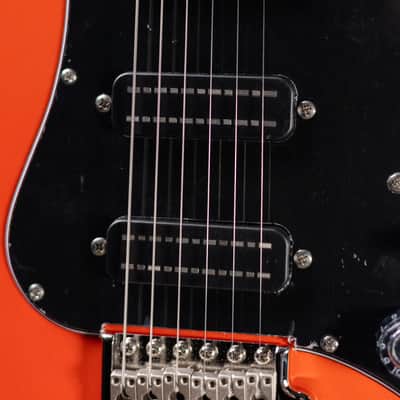 PRS SE NF3 Solid Body Electric Guitar - Metallic Orange with Gig Bag image 9