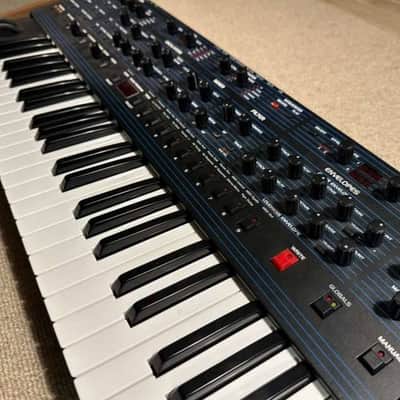 Sequential OB-6 + Nord Gigbag & Dust Cover // 49-Key 6-Voice Polyphonic Synthesizer 2018 - Present - Black with Wood Sides image 2