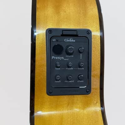 Cordoba GK Studio Nylon String Acoustic Electric Guitar - Natural image 5