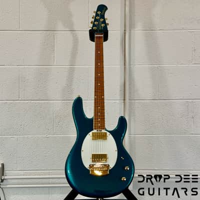 Ernie Ball Music Man Cory Wong StingRay II Deluxe Electric Guitar w/ Case-Pine Green image 2