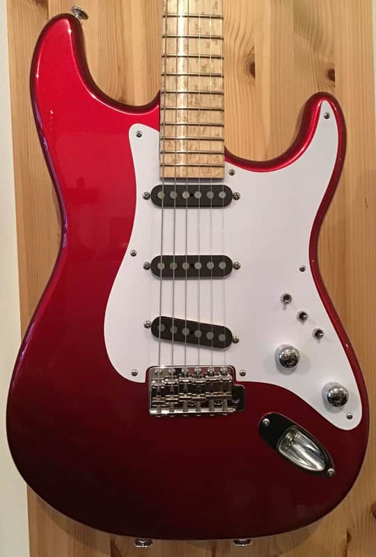 PENSA CUSTOM GUITARS MK-80 CANDY APPLE RED LISTERS SPECS image 1
