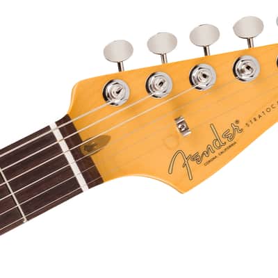 Fender American Professional Classic Stratocaster HSS, Rosewood Fingerboard - Faded Sherwood Green Metallic image 3