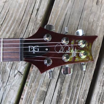 PRS SE DGT David Grissom Tremolo Signature 2023 - Present - McCarty Tobacco Sunburst image 3