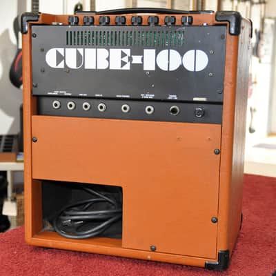 Roland Cube 100 Vintage Guitar Amp 100 watts Cube-100 - Made in Japan - Free World Shipping! image 5