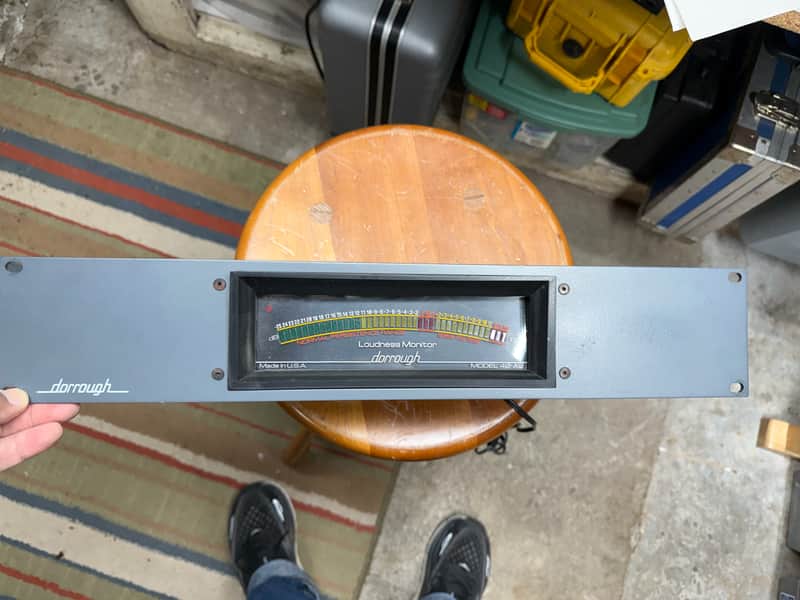 Dorrough 40-A2 stereo loudness meter - Grey