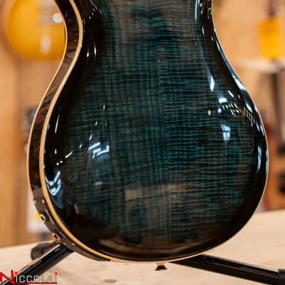 PRS SE Hollowbody II Piezo Peacock Blue Smokeburst image 19