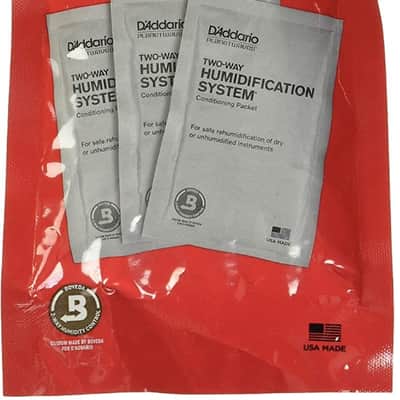 D'Addario Planet Waves HPCP-03 Humidipak 3 Pack Replacement Packets image 1