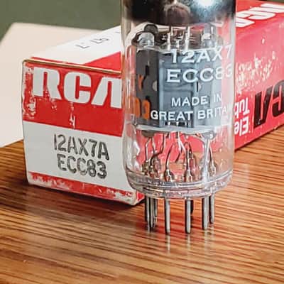 12AX7A/ECC83 "RCA" Mullard MaxiPreamp2/TV-7 Tested (1) tube lot image 2
